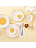 Villeroy & Boch 6er Set Frühstücksteller Fleur Couleur ø 21,2 cm in Soleil