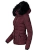 Navahoo Winterjacke Miamor in Weinrot