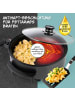 Gourmetmaxx GOURMETmaxx elektrische Partypfanne - Ø 30 cm - mit Thermostat und Glasdeckel