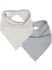 müsli Dreieckstuch 2er-Pack in cream/ Cashmere
