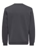 ONLY & SONS Sweatshirt in Grey Pinstripe 1