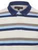 Finshley & Harding Poloshirt in indigo ecru - 0001