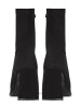 CESARE GASPARI Blockabsatz-Stiefeletten in Black