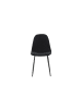 ebuy24 Esszimmerstuhl Polar Schwarz 2er Set