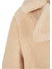 Urban Classics Urban Classics Damen Ladies Sherpa Biker Jacket in unionbeige