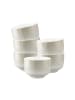 Seltmann Weiden 6er Set Milchkaffeetassen ohne Henkel Sento Home 350 ml in Aura cream