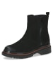 Caprice Stiefel in black nubuc