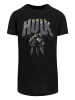 F4NT4STIC Long Cut T-Shirt Marvel Hulk Punch Logo' in schwarz