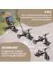GLOBBER EXPLORER TRIKE 4in1 Kinderwagen, Dreirad und Laufrad in sand