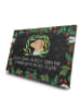 Mr. & Mrs. Panda Tee Adventskalender Hund Blumen mit Spruch in Kreidetafel