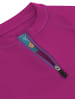 Normani Outdoor Sports Kinder Merino Langarm mit 1/4 Zipper Nyapari in Fuchsia