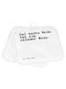 Mr. & Mrs. Panda Potholder Der beste Wein ist... mit Spruch in Weiß