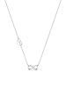 Elli Halskette 925 Sterling Silber Herz, Infinity in Silber