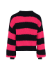 myMo Damen Strickjacke in SCHWARZ PINK