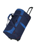 travelite Basics Active - Rollenreisetasche 86L 70 cm (anthracite) in navy
