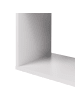 Beliani Bücherregal VALDOSA in Weiß - (W) 70 x (H) 190 x (L) 24 cm