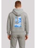 F4NT4STIC Hoodie Shibui Series Japan Streetstyle in grau meliert