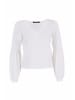Freshlions Langarmshirt Viveka in white