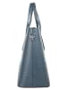 Cluty Handtasche echt Leder in blau