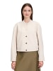BETTY & CO Blouson mit Rippbündchen in Bright Cream Melange