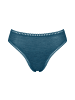 Sloggi Slip 3er Pack in Türkis/Dunkelblau