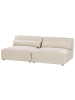 Beliani 3-tlg 2-Sitzer Sofa HELLNAR in Beige
