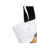 Mr. & Mrs. Panda Totebag Igel Herzen ohne Spruch in Weiß