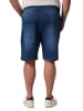 Men Plus Bermuda in blue denim