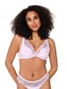 Linga Dore Triangle plunge BH DAILY in Barely pink