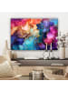 MuchoWow Leinwand bilder Abstrakte Kunst bunt (BxH)