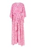 IZIA Damen Maxikleid Mit Print in Pink