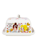 Blond Amsterdam Butterdose Butter macht alles besser in Bunt - 16 x 11 x 10cm