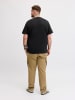 JACK & JONES PLUS T-shirt in Black