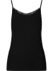 Urban Classics Urban Classics Ladies Basic Tank Top Cotton Lace 2-Pack in black+black