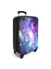 NoBoringSuitCases Suitcase, Handgepäck, Koffer, Reisekoffer Weltraum lila blau