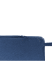 Beliani Gartenbank SOVANA in Braun/Blau - (W) 120 x (H) 91 x (L) 60 cm