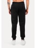 SMILODOX 2-teiliges Set mit Hoodie + Jogginghose Outfit Levian in Schwarz