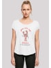 F4NT4STIC Long Cut T-Shirt FRIENDS Lobster in weiß