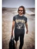 JP1880 Kurzarm T-Shirt in schwarz