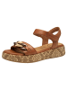 Tamaris WIDE FIT Sandalette in COGNAC