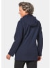 GOLDNER Softshelljacke mit Kapuze in marine