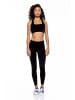 Stark Soul® Sportleggings Scrunch in schwarz