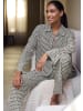 LASCANA Pyjamahose in schwarz-weiß-gemustert
