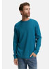 Tom Tailor Pullover 'Basic' in türkis-meliert