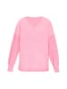 IZIA Women Sweatshirt in Light Pink