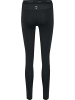 Hummel Hummel Leggings Hml Multisport Damen Dehnbarem Atmungsaktiv in BLACK