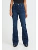 Pulz Jeans PZBECCA regular fit in Dark Blue Denim