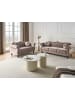 Beliani 2-tlg Sitzgruppe SKIEN in Beige/Schwarz