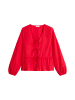 Marc O'Polo DENIM Schleifenbluse relaxed in Carmine Red