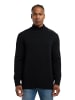 Carlo Colucci Strickpullover Divenuto in Schwarz
